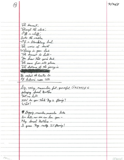 A poem about hell, followed by two poems about hell and Roy from Super Smash Brothers: Brawl