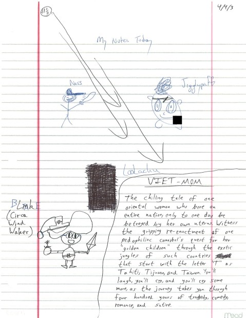 A CHILLING TALE INDEED.